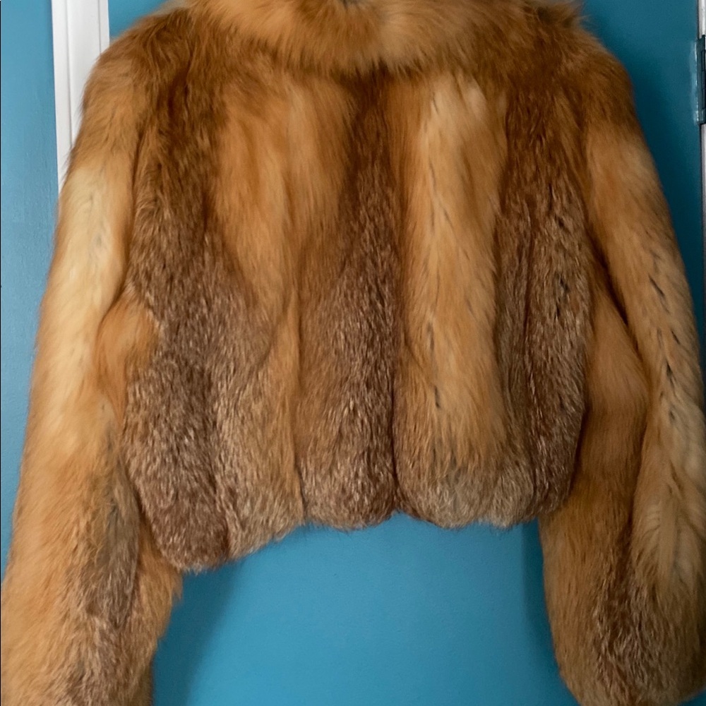 Red Fox Fur coat